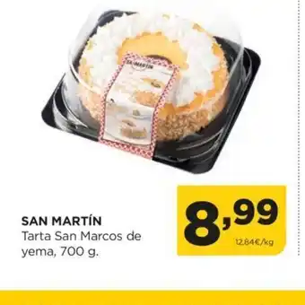 Alimerka San Martín Tarta San Marcos de Yema 700 g oferta