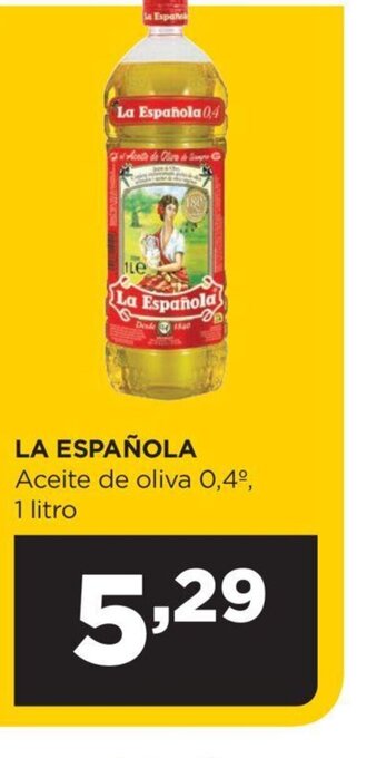 Alimerka La Española Aceite De Oliva 0.4 1 litro oferta