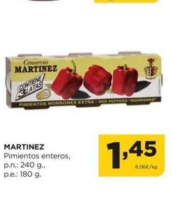 Alimerka Martinez Pimientos Enteros oferta