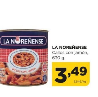 Alimerka La Noreñense Callos Con Jamón 630 g oferta