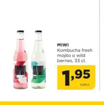 Alimerka Miwi Kombucha Fresh Mojito o Wild Berries oferta