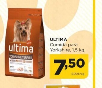 Alimerka Ultima comida para yorkshire oferta