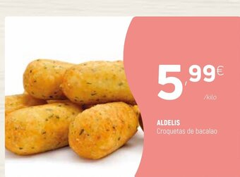 Coviran Aldelis Croquetas de bacalao oferta