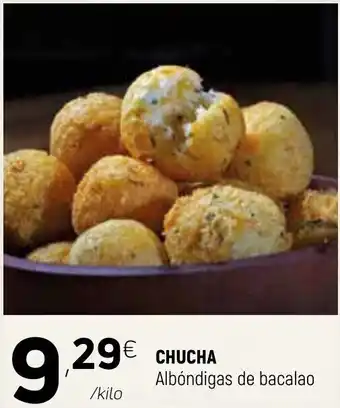 Coviran Chucha Albóndigas de bacalao oferta