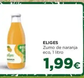 Alimerka Eliges zumo de naranja oferta