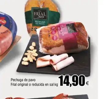 FROIZ Pechuga de pavo frial original o reducida en sal oferta