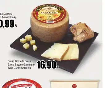 FROIZ Queso tierra de duero garcia baquero zamorano oveja D.O.P curado oferta