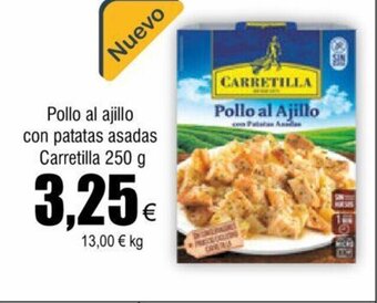 FROIZ Pollo al Ajillo con patatas asadas carretilla 250g oferta