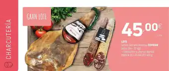 Coviran Lote Jamón Serrano Reserva Coviran oferta