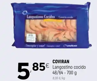 Coviran Coviran Langostino cocido 45/64-700g oferta