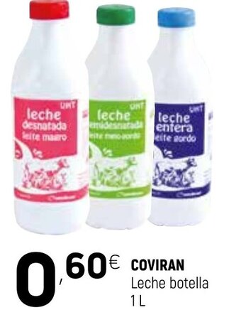 Coviran Coviran Leche botella 1L oferta
