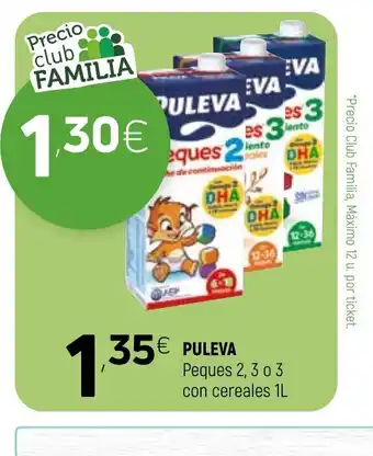 Coviran Puleva Peques 2, 3 o 3 con cereales 1L oferta
