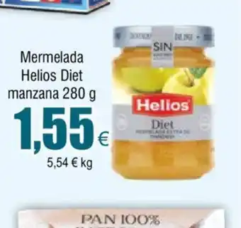 FROIZ Mermelada helios diet manzana 280g oferta