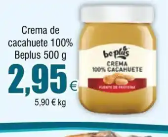 FROIZ Crema de cacahuete 100% beplus 500g oferta