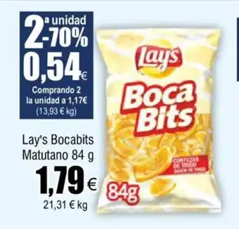 FROIZ Lay's bocabits matutano 84g oferta