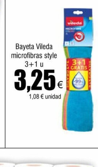 FROIZ Bayeta vileda microfibres style oferta