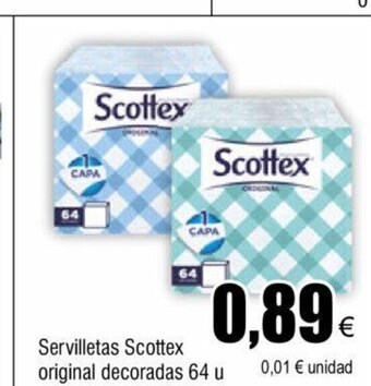 FROIZ Servilletas scottex original decoradas oferta