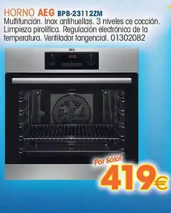 Master Cadena Horno aeg oferta
