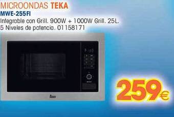 Master Cadena Microondas teka oferta