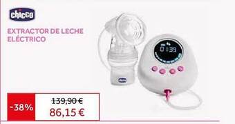 Extractor de leche eléctrico chicco