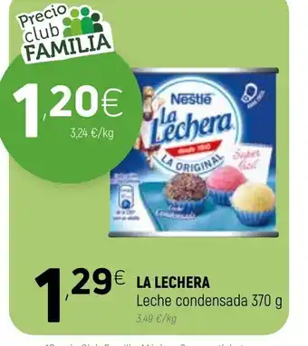 Coviran La Lechera Leche condensada 370g oferta