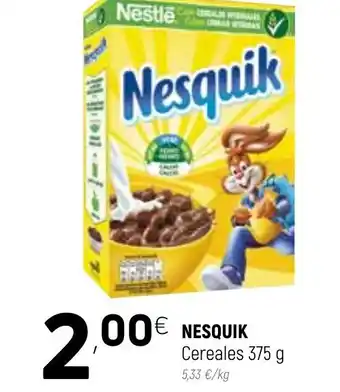 Coviran Nesquik Cereales 375g oferta