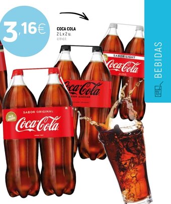 Coviran Coca Cola 2L x 2 u. oferta