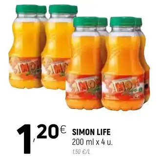 Coviran Simon Life 200 ml x 4 u oferta