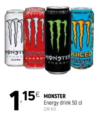 Coviran Monster Energy drink 50 cl oferta