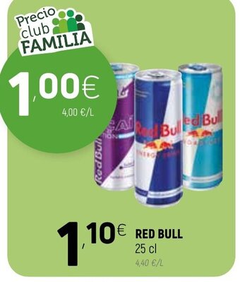 Coviran Red Bull 25 cl oferta