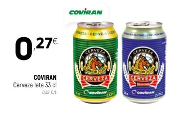 Coviran Coviran Cerveza lata 33 cl oferta