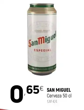 Coviran San Miguel Cerveza 50 cl oferta