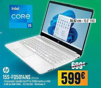 PCBox Hp 15s-fq5014ns oferta