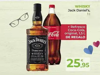SPAR Gran Canaria Whisky jack daniel's + refresco coca-cola original oferta