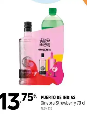 Coviran Puerto de Indias Ginebra Strawberry 70 cl oferta