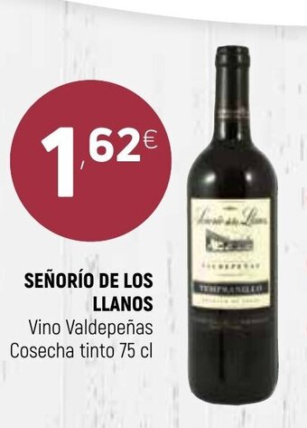 Coviran Señorío De Los Llanos Vino Valdepeñas Cosecha tinto 75 cl oferta