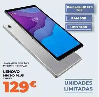 Pascual Martí Lenovo m10 hd plus oferta