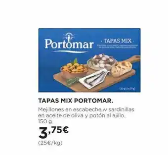 El Corte Inglés Tapas mix portomar oferta