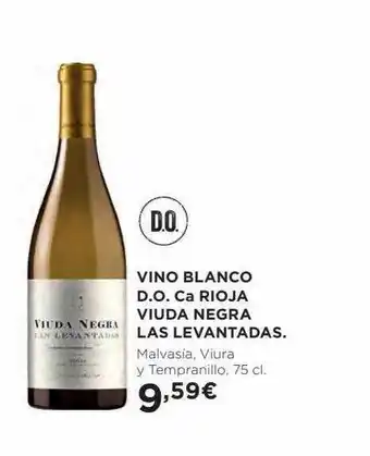 El Corte Inglés Vino blanco d.o.ca. rioja viuda negra las levantadas oferta