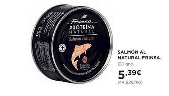 Hipercor Salmón al natural frinsa oferta
