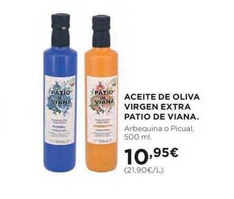 Hipercor Aceite de oliva virgen extra patio de viana oferta