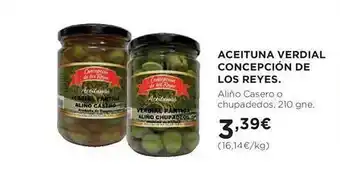 Hipercor Aceituna verdial concepción de los reyes oferta