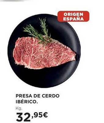 Hipercor Presa de cerdo ibérico oferta