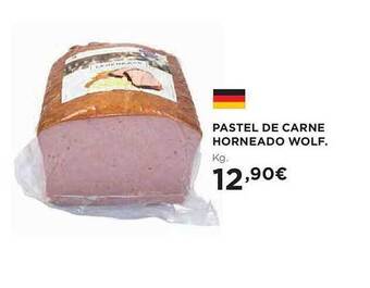 Hipercor Pastel de carne horneado wolf oferta