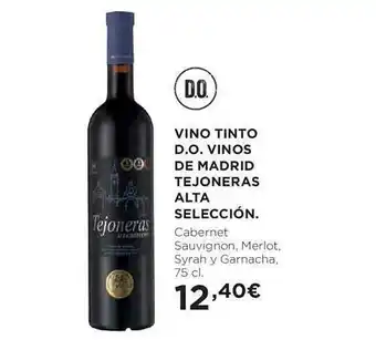 Hipercor Vino tinto d.o. vinos de madrid tejoneras alta selección oferta