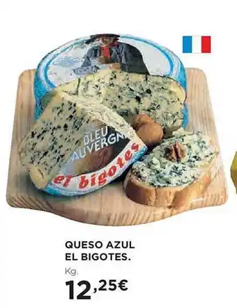 Hipercor Queso azul el bigotes oferta