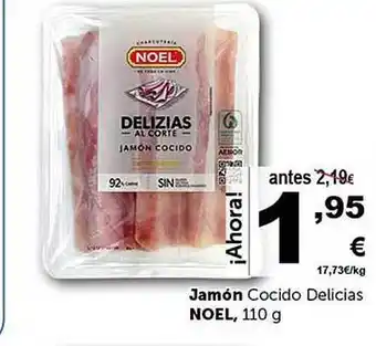 Masymas Jamón cocido delicias noel oferta