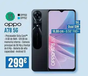 Beep Oppo a78 5g oferta