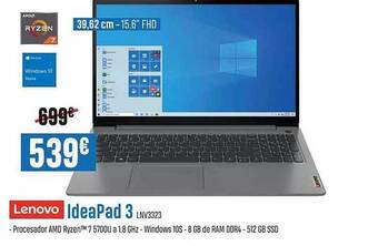Beep Lenovo ideapad 3 oferta
