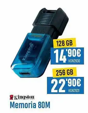 Beep Kingston memoria 80m oferta